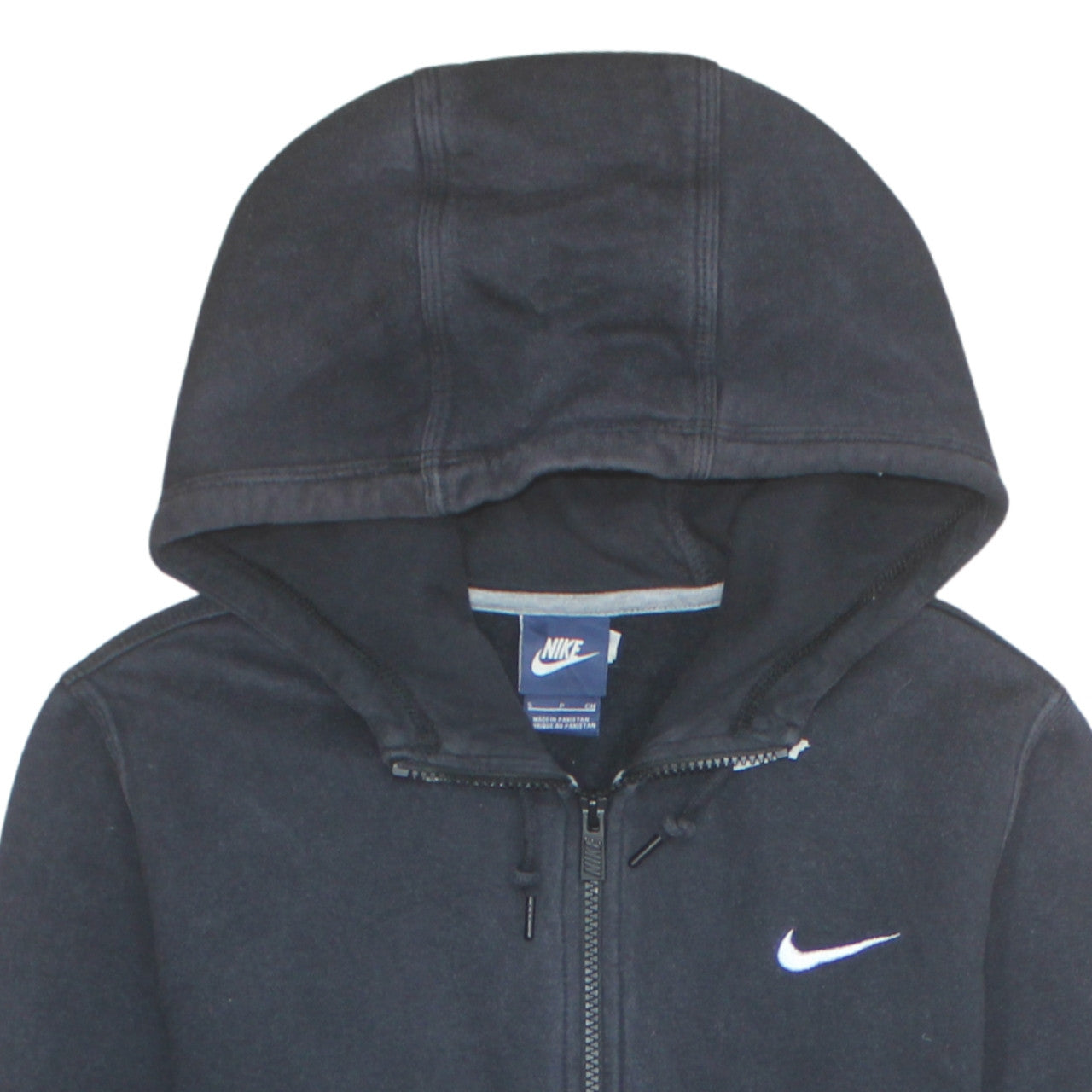 Mens UK Size S Nike Black Full Zip Hoodie