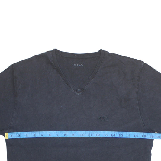Mens UK Size XL HUGO BOSS Black T-Shirt