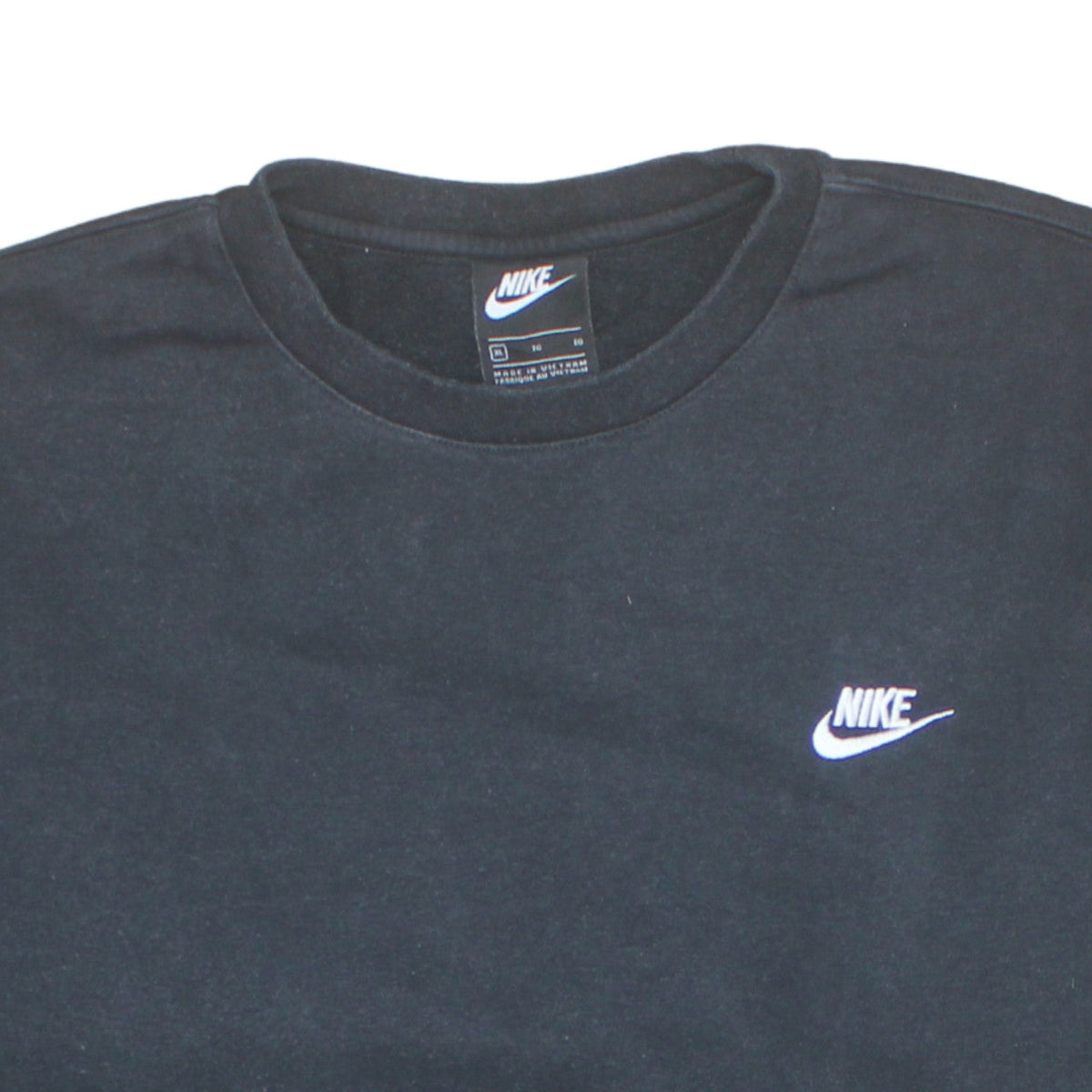 Mens UK Size XL Nike Black Pullover Sweatshirt