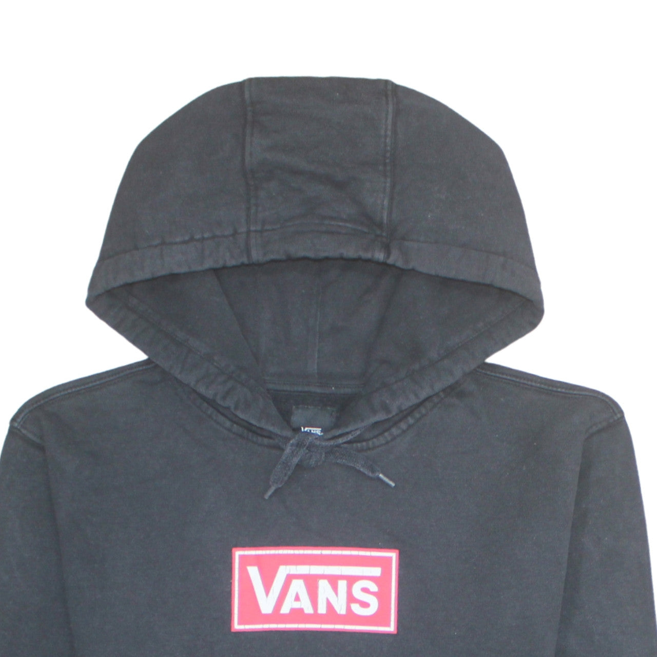 Mens UK Size S VANS Black Pullover Hoodie