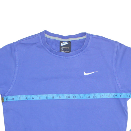 Mens UK Size S Nike Blue Pullover Sweatshirt