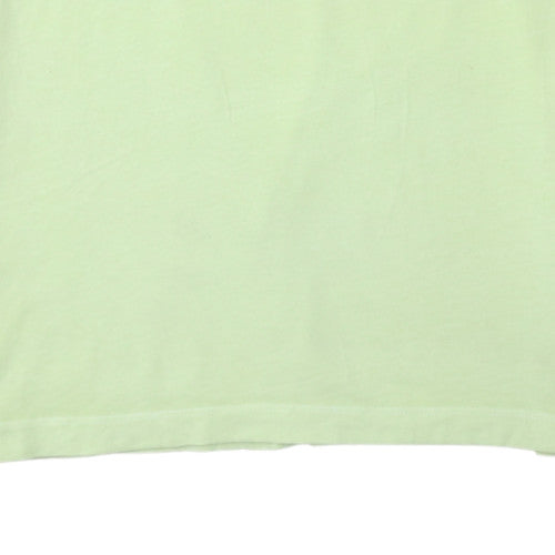 Mens UK Size S VANS Green T-Shirt