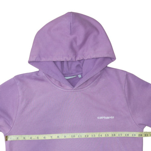 Mens UK Size S Carhartt Purple Pullover Hoodie