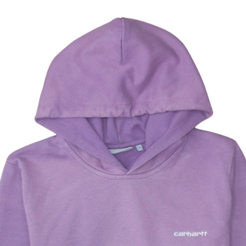 Mens UK Size S Carhartt Purple Pullover Hoodie