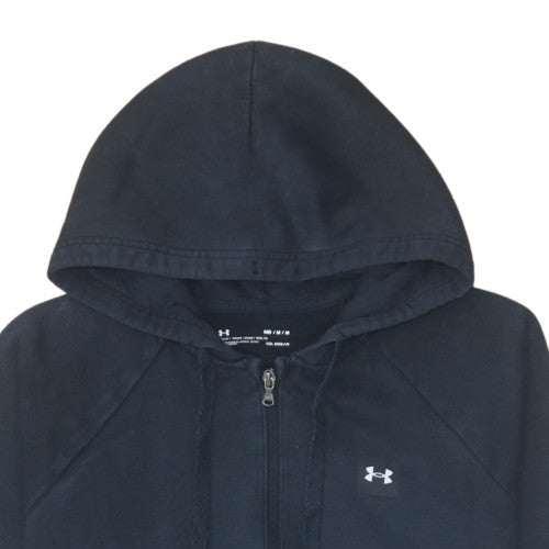 Mens UK Size M Under armour Black Full Zip Hoodie