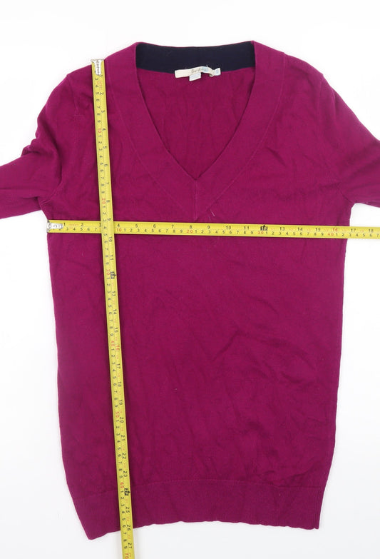 Womens UK Size XS Boden Purple Pullover Jumper