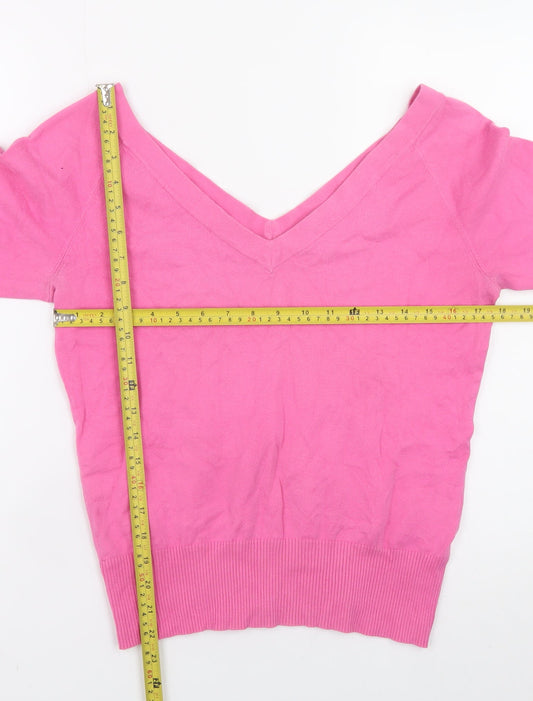 Womens UK Size 16 Fenn Wright Manson Pink Pullover Jumper