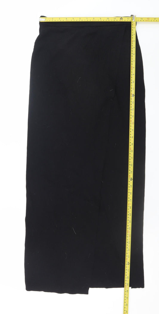 Womens UK Size S Monki Wrap Knit Skirt