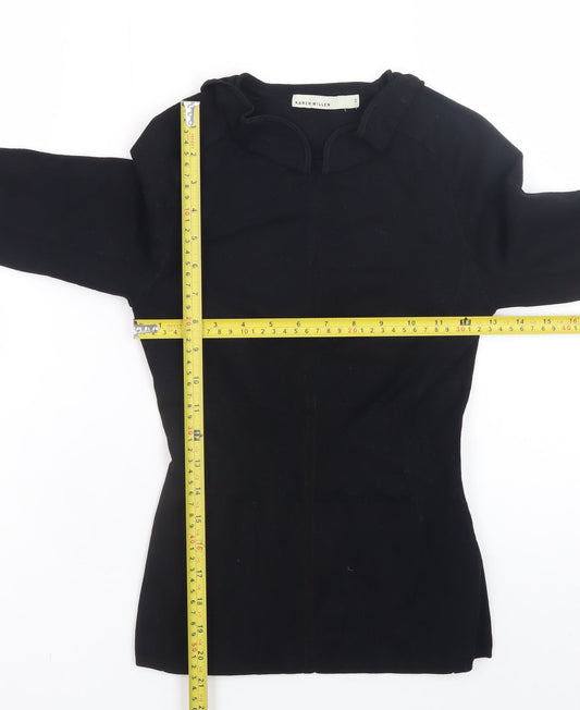 Womens UK Size 10 Karen Millen Black Pullover Jumper