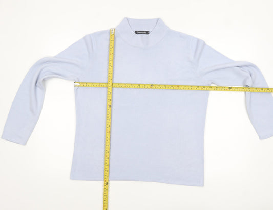 Womens UK Size M Bonmarché Blue Pullover Jumper