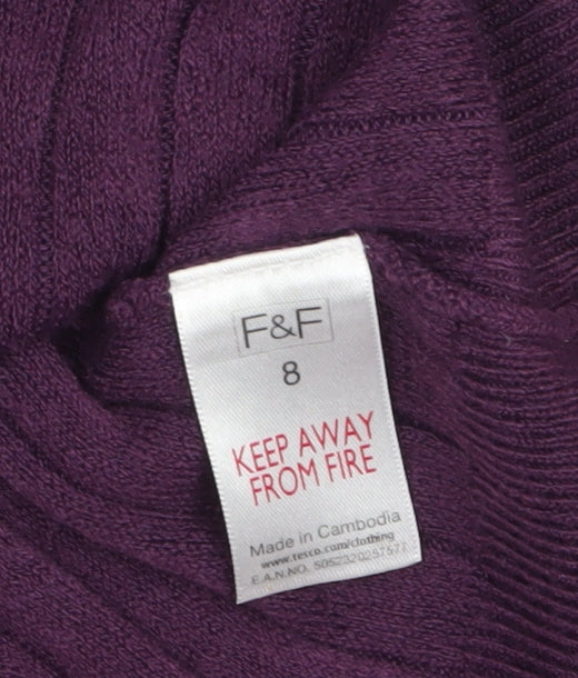 Womens UK Size 8 F&F Fit & Flare Dress