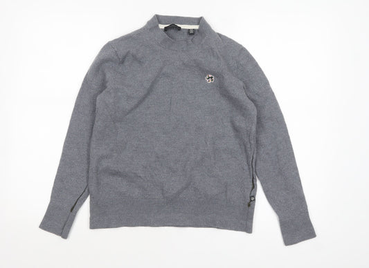 Womens UK Size L Ted Baker Grey Pullover Jumper