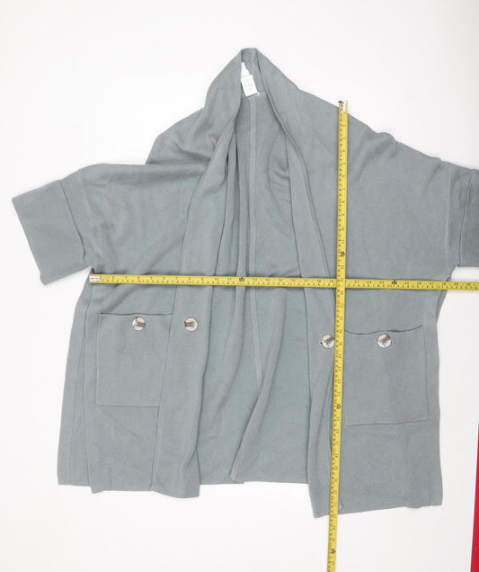 Womens UK Size XS Marla Wynne Grey Cardigan Jumper