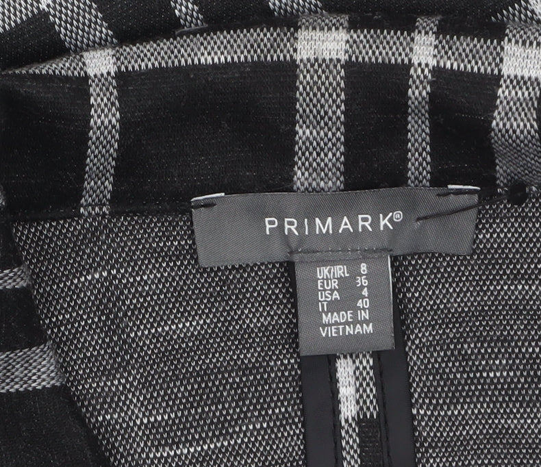 Womens UK Size 8 Primark Regular Black Blazer