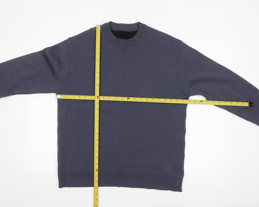 Mens UK Size M United Tokyo Blue Pullover Jumper