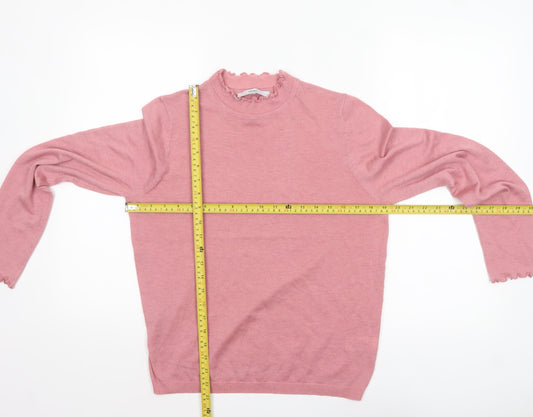 Womens UK Size 14 NEXT Pink Pullover Jumper