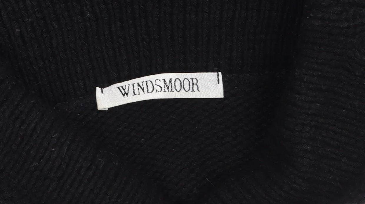 Womens UK Size S Windsmoor Black Pullover Jumper