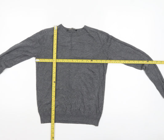 Womens UK Size 12 Zara Grey Pullover Jumper