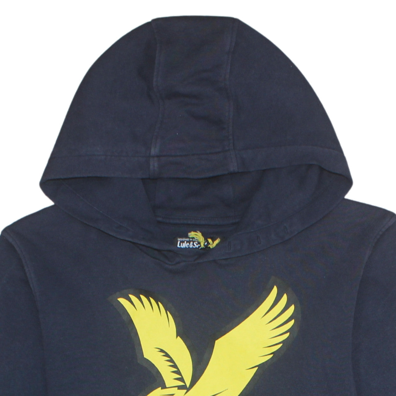 Boys UK Size 12-13 Years Lyle & Scott Blue Pullover Hoodie