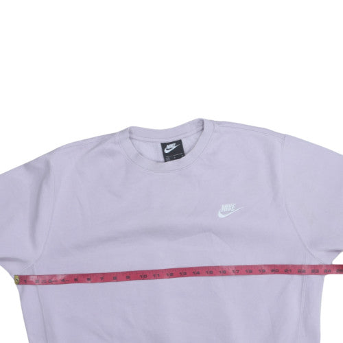 Womens UK Size M Nike Purple Pullover Sweatshirt