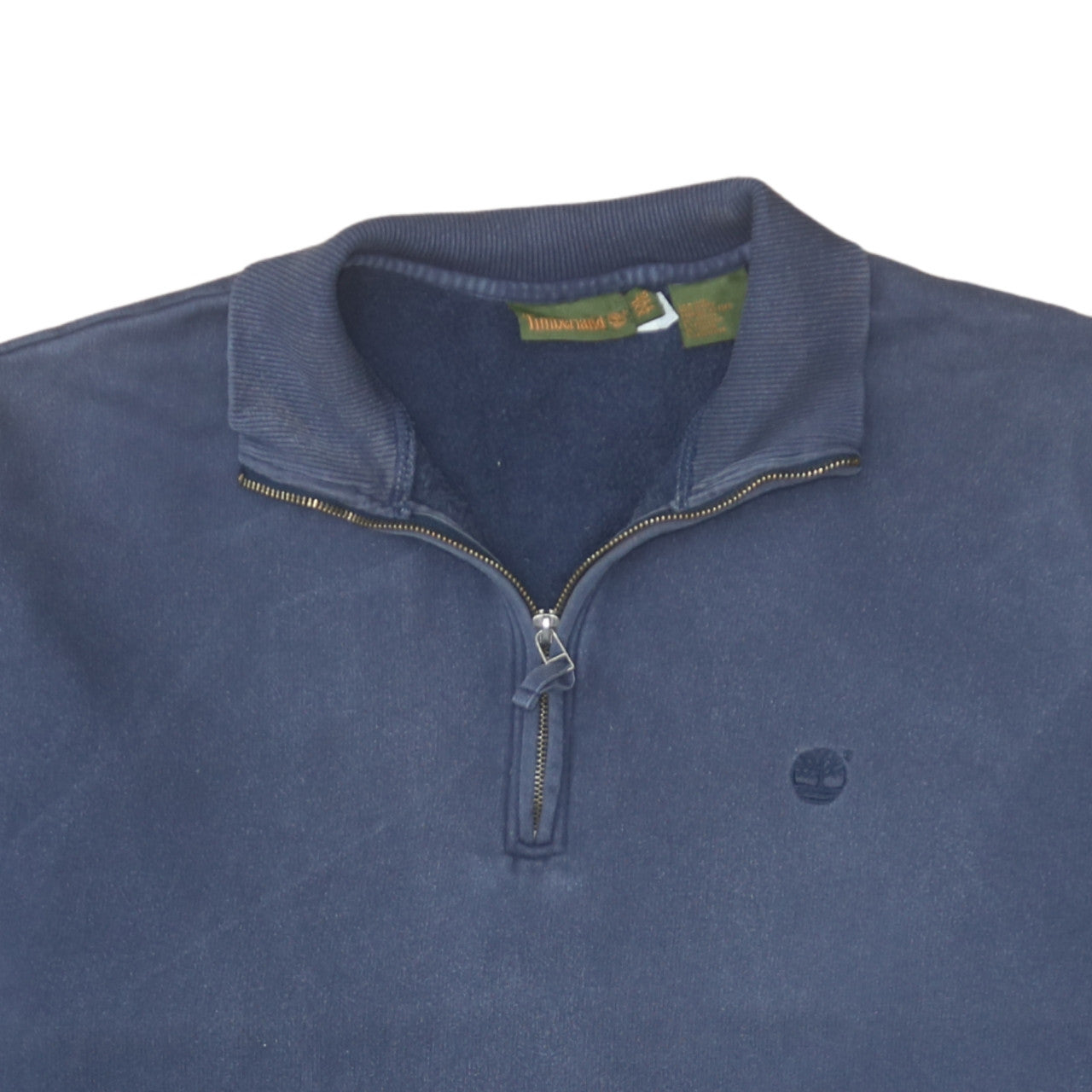 Mens UK Size 2XL Timberland Blue Henley Sweatshirt