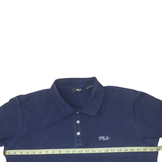Mens UK Size XL FILA 100% Cotton Polo Shirt