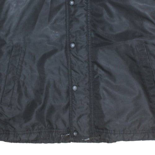 Mens UK Size 40 adidas Black Windbreaker Coat