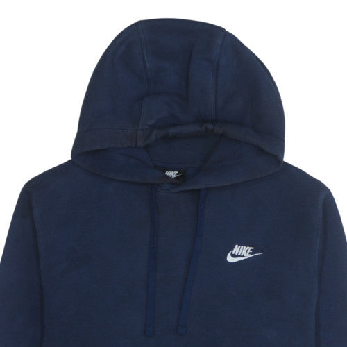 Mens UK Size S Nike Blue Pullover Hoodie