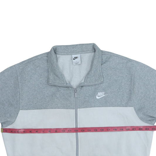 Mens UK Size L Nike Grey Gym & Training Running & Jogging Football Jacket