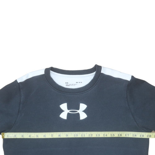 Mens UK Size M Under armour Black Pullover Sweatshirt