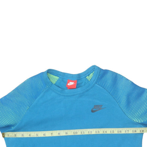Mens UK Size S Nike Blue Pullover Sweatshirt