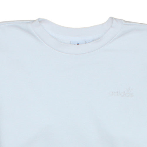 Womens UK Size 10 adidas White Pullover Sweatshirt