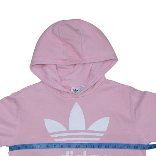 Girls UK Size 13-14 Years adidas Pink Pullover Hoodie