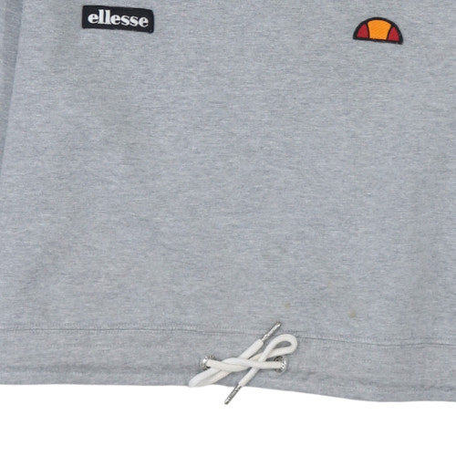 Womens UK Size 14 ellesse Grey Pullover Hoodie