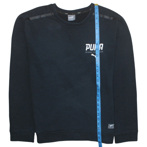 Mens UK Size L PUMA Black Pullover Sweatshirt