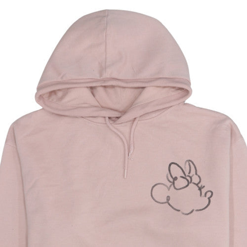Womens UK Size XL Disney Pink Pullover Hoodie