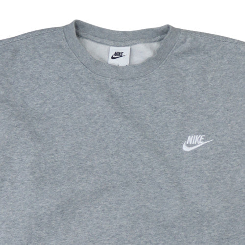 Mens UK Size M Nike Grey Pullover Sweatshirt