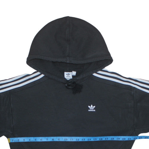 Womens UK Size XS adidas Black Pullover Hoodie