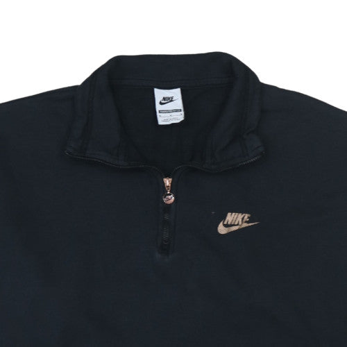 Mens UK Size M Nike Black Pullover Sweatshirt