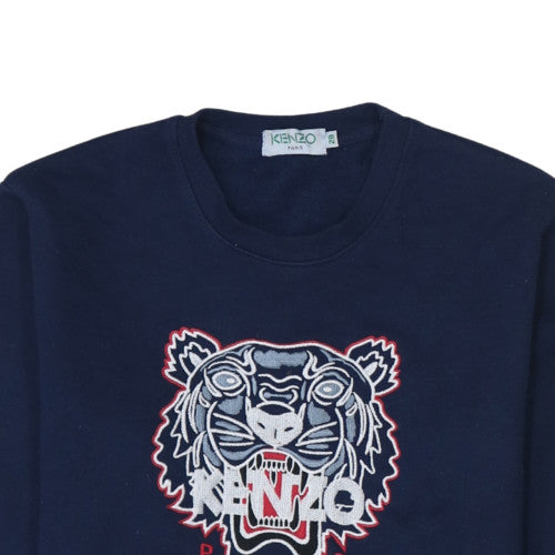Mens UK Size M KENZO Blue Pullover Sweatshirt