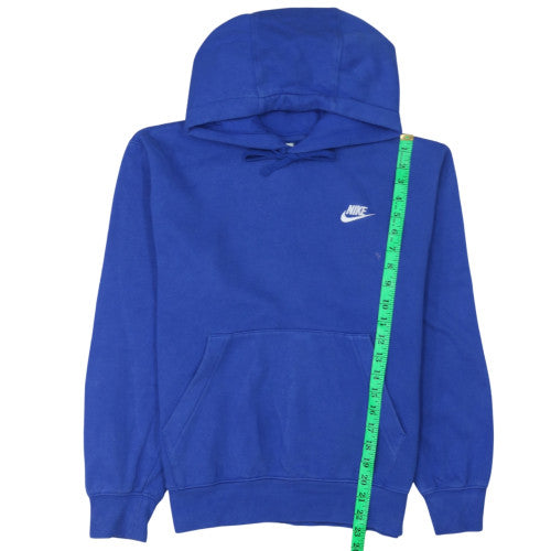 Mens UK Size XS Nike Blue Pullover Hoodie