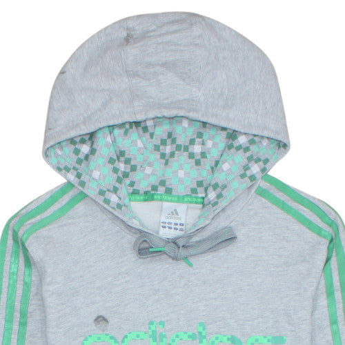 Mens UK Size M adidas Grey Pullover Hoodie