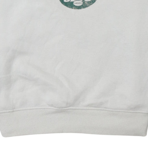 Mens UK Size 2XS Primark White Pullover Sweatshirt