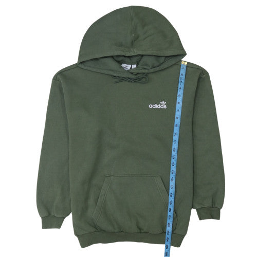 Womens UK Size M adidas Green Pullover Hoodie