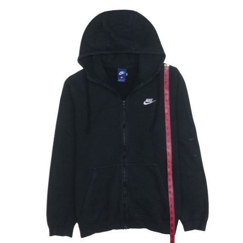 Mens UK Size L Nike Black Full Zip Hoodie