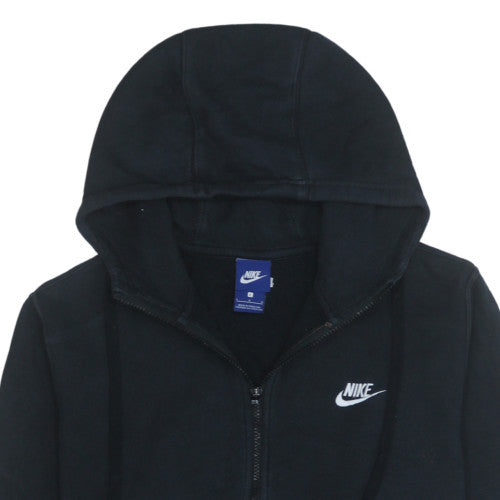 Mens UK Size L Nike Black Full Zip Hoodie