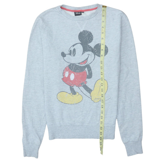 Womens UK Size XS Disney Grey Pullover Sweatshirt
