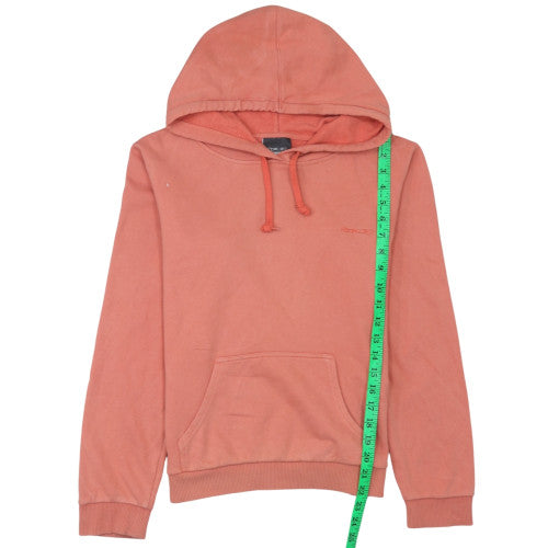 Womens UK Size M Reebok Orange Pullover Hoodie