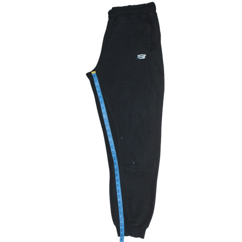 Mens UK Size XL Skechers Regular Fit Jogger Black Trousers