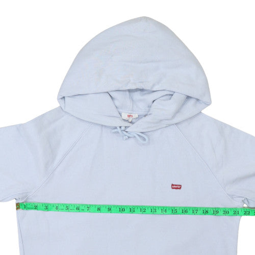 Womens UK Size S Levi's Blue Pullover Hoodie